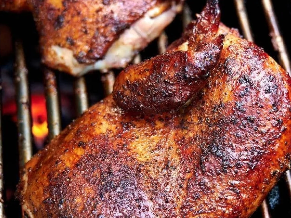 Poulet braisé chair