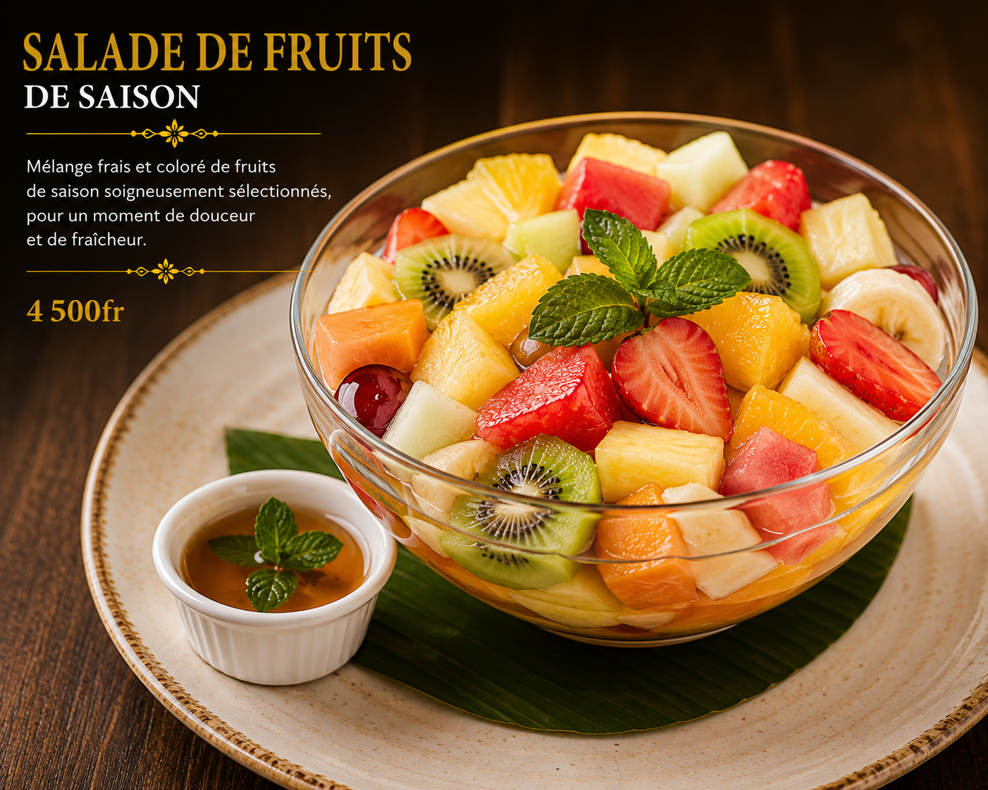 Salade de fruits de saison