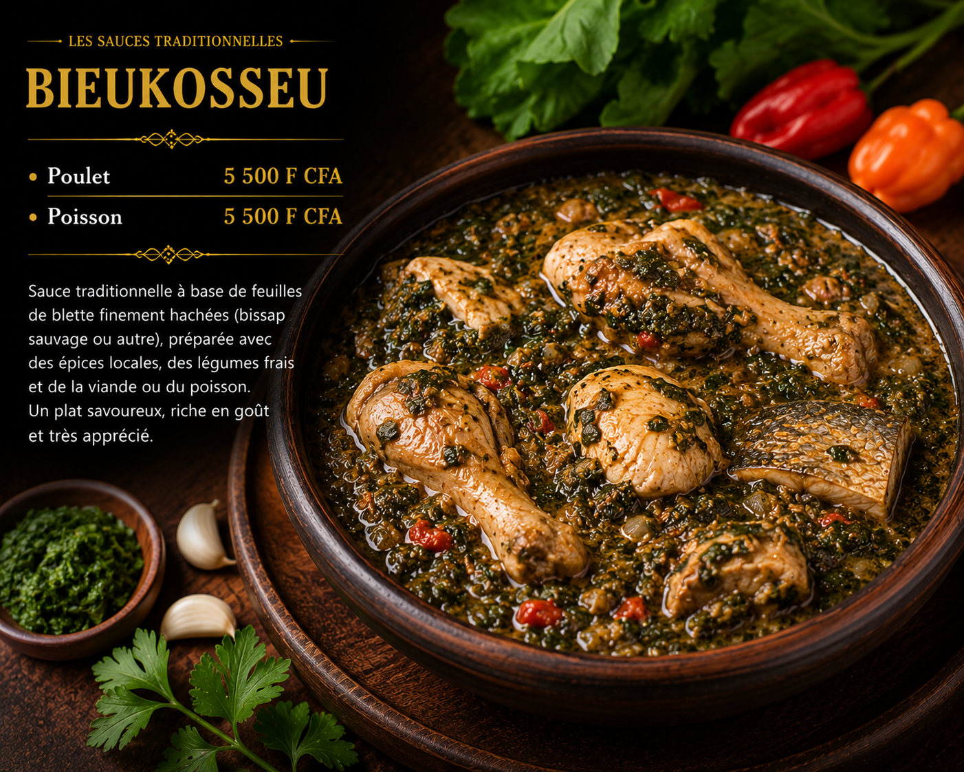 Bieukosseu - Poulet