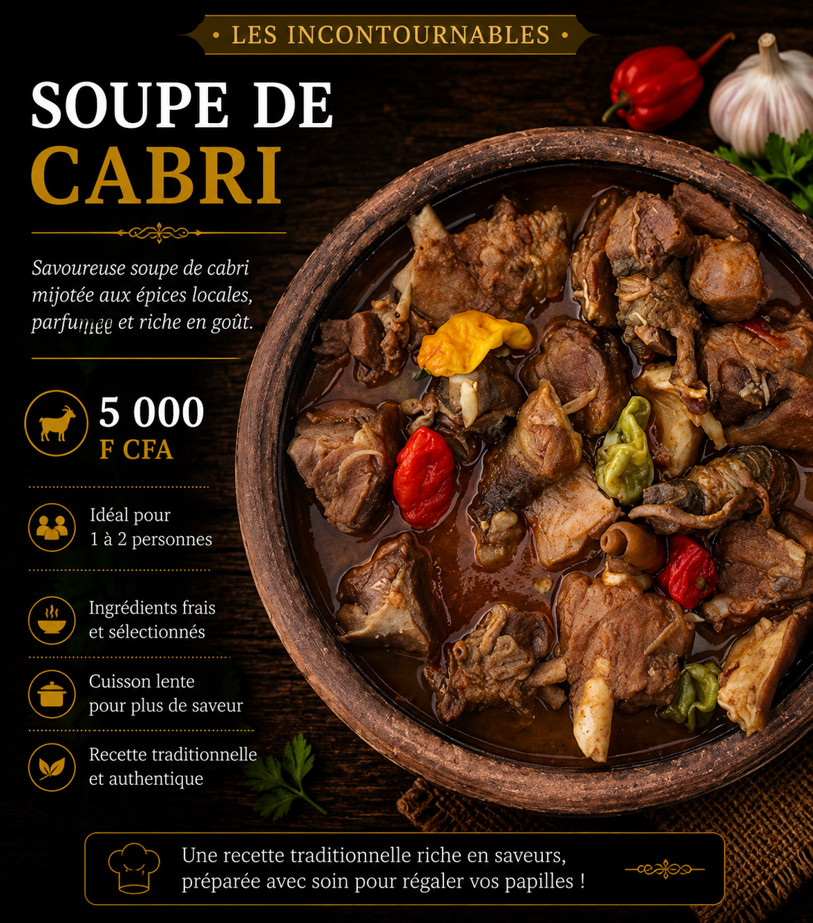 Soupe de cabri