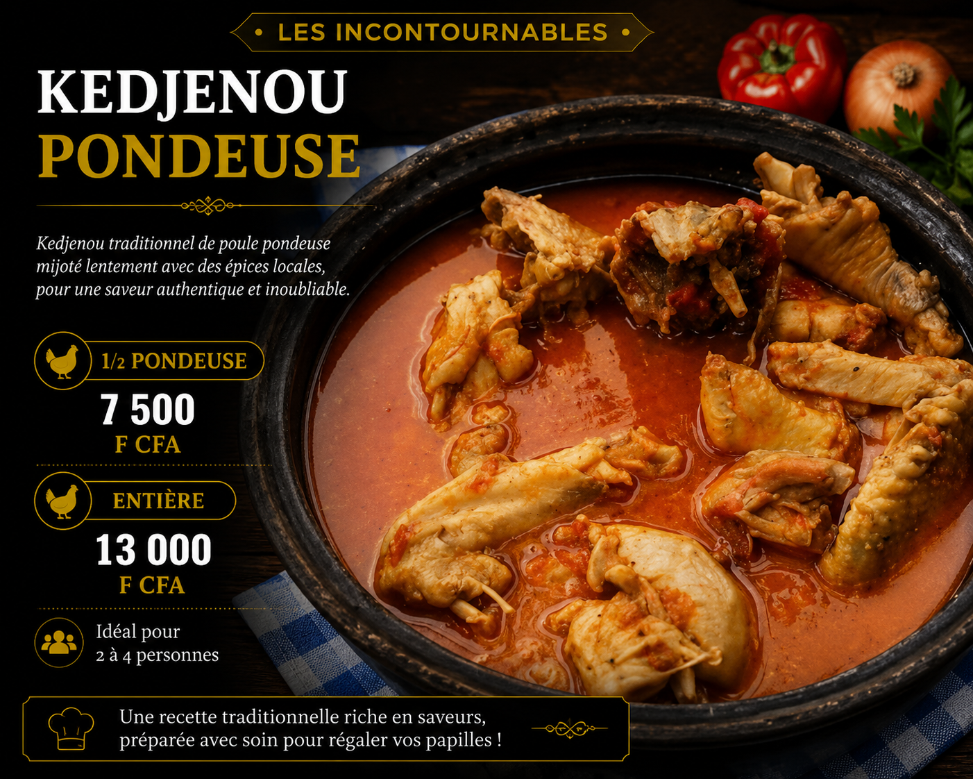 Kédjénou pondeuse - 1/2