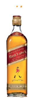 Red Label - bouteille
