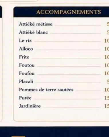 Poisson braisé eau douce - petit
